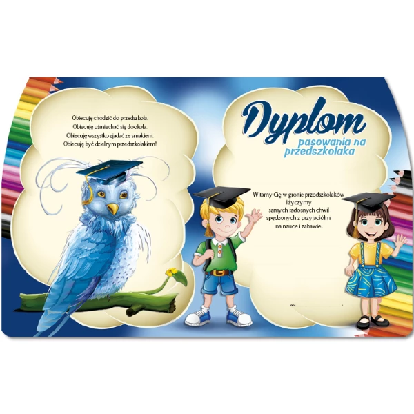 Dyplom Pasowanie na Przedszkolaka