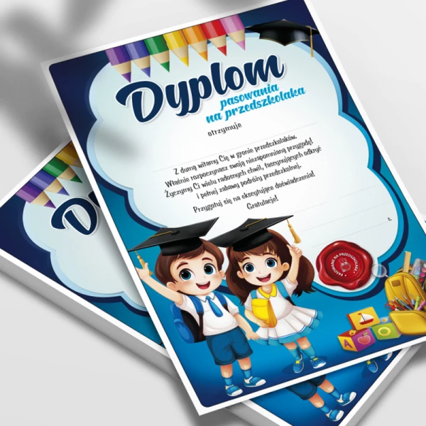 Dyplom Pasowanie na Przedszkolaka
