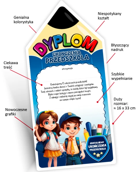 Dyplom Ukończenia Przedszkola