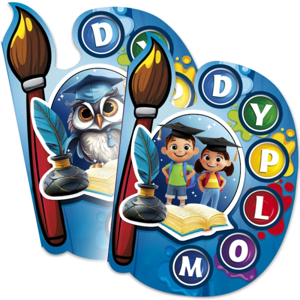 Dyplom Pasowania na Przedszkolaka (z emblematem)