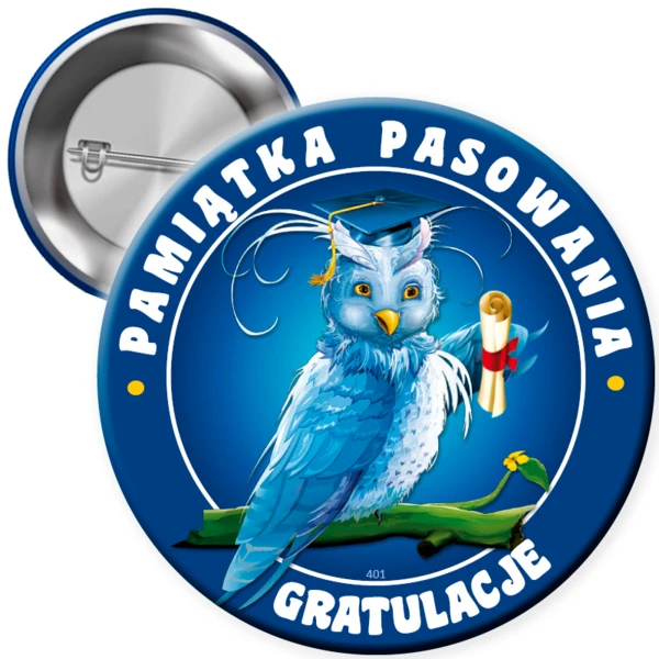 Przypinka Pasowanie na Ucznia
