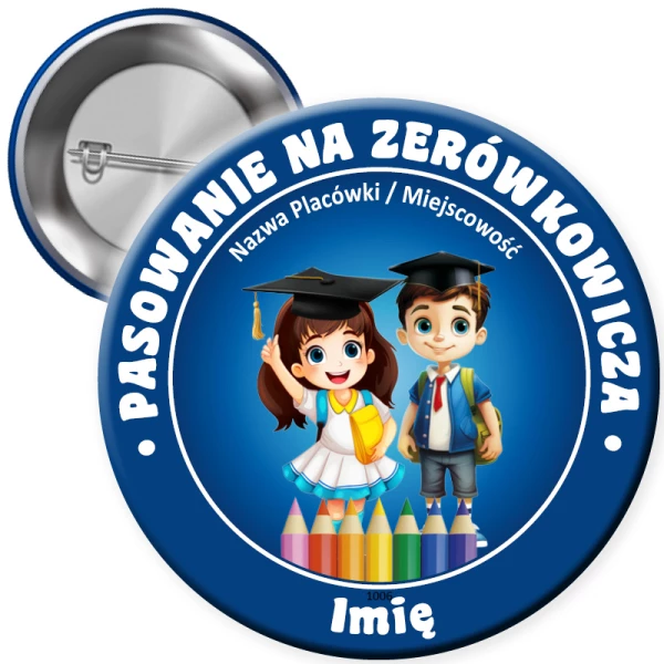 Przypinka Pasowanie na Starszaka