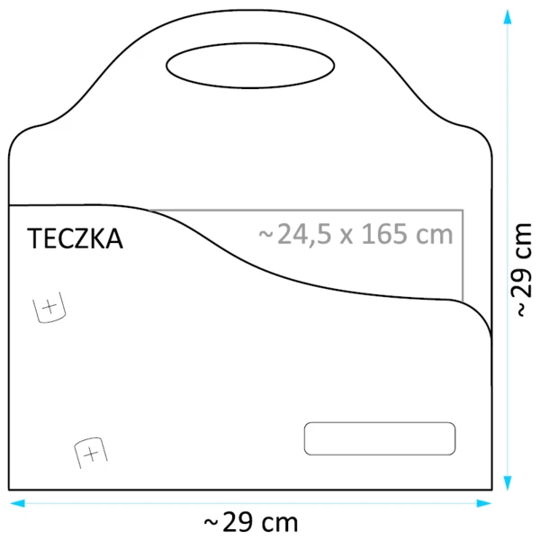 Dyplom Ukończenie Przedszkola oraz Teczka / Ołówek