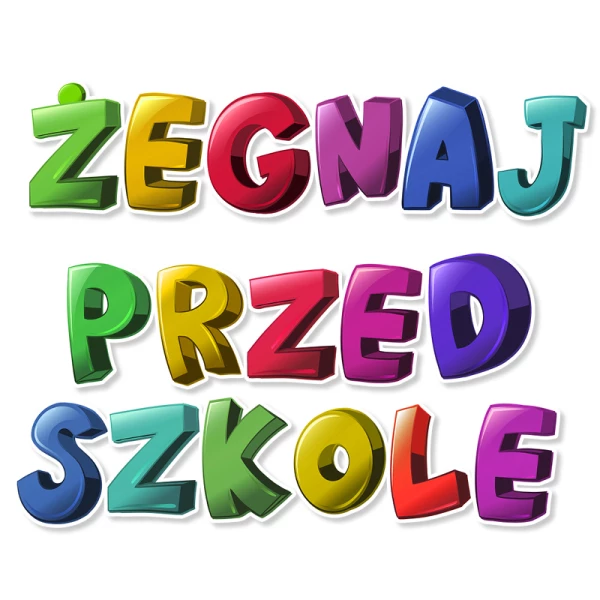 Dekoracja „Żegnaj Przedszkole”