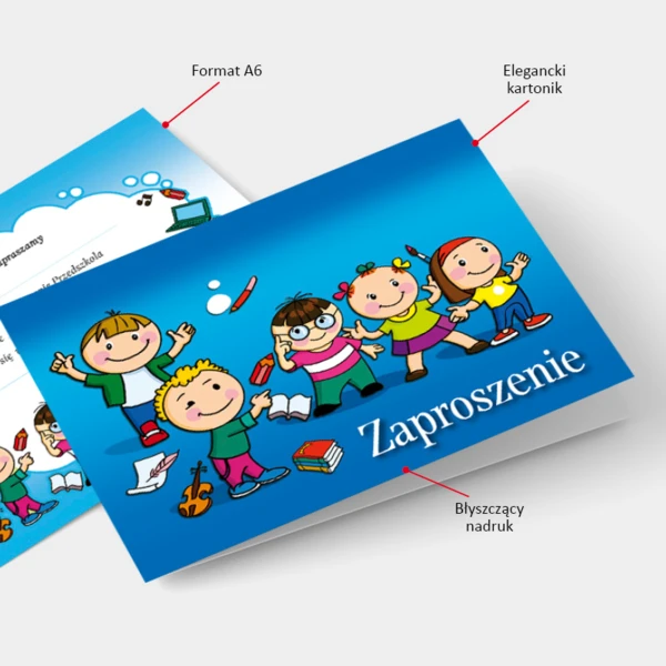 Zaproszenie Ukończenie Przedszkola