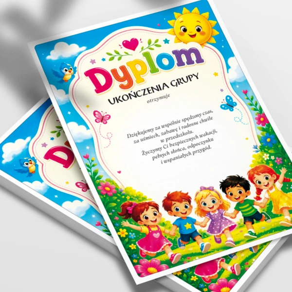 Dyplom Ukończenia Grupy