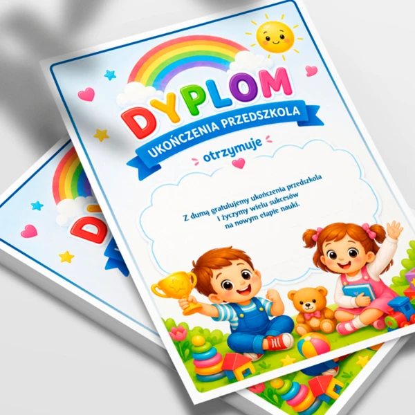 Dyplom Ukończenia Przedszkola