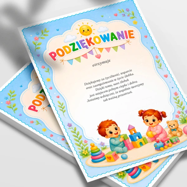 Podziękowanie Żłobek