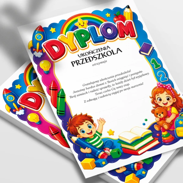 Dyplom Ukończenia Przedszkola