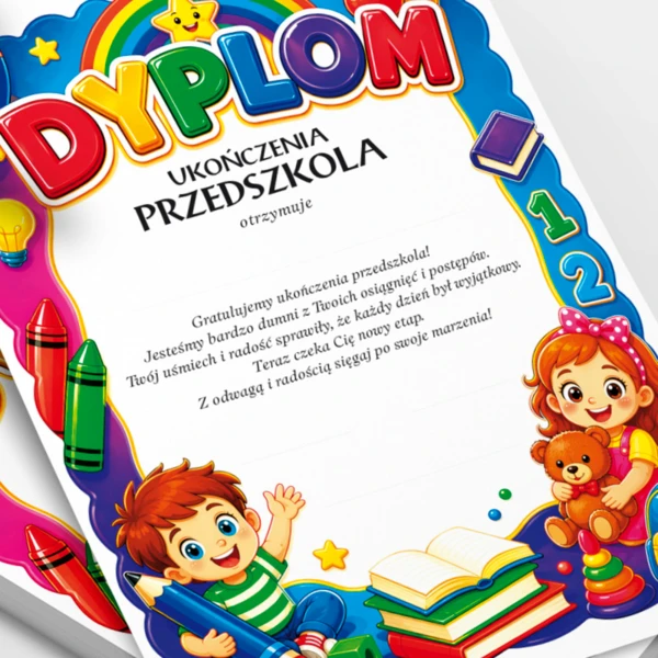 Dyplom Ukończenia Przedszkola