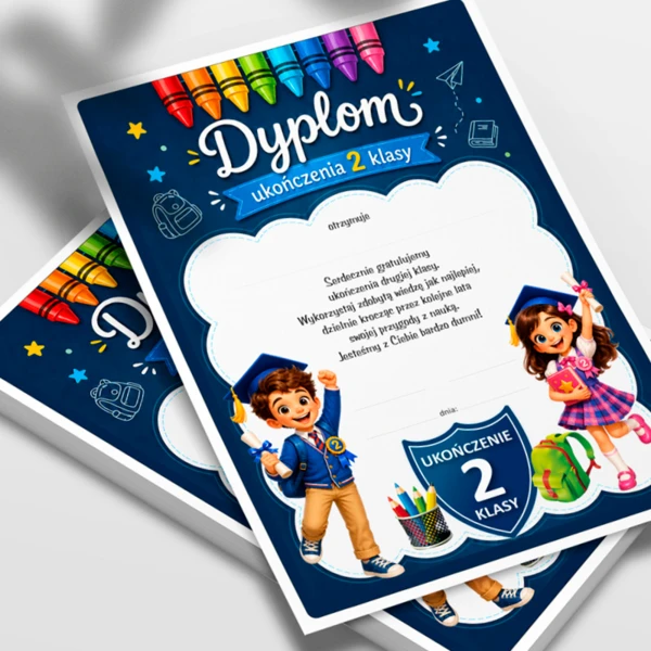 Dyplom Ukończenia 2 klasy