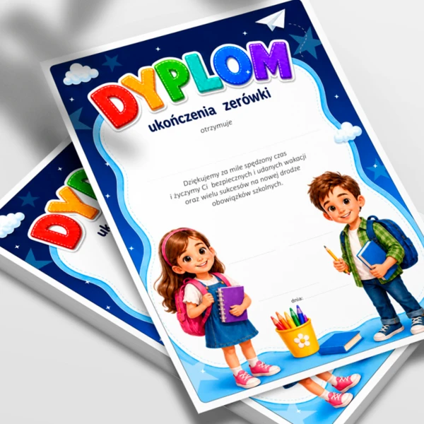 Dyplom Ukończenia Zerówki