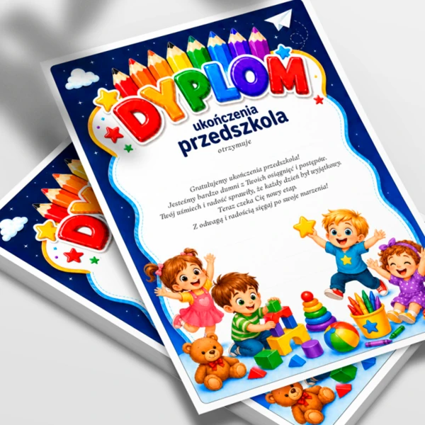 Dyplom Ukończenia Przedszkola