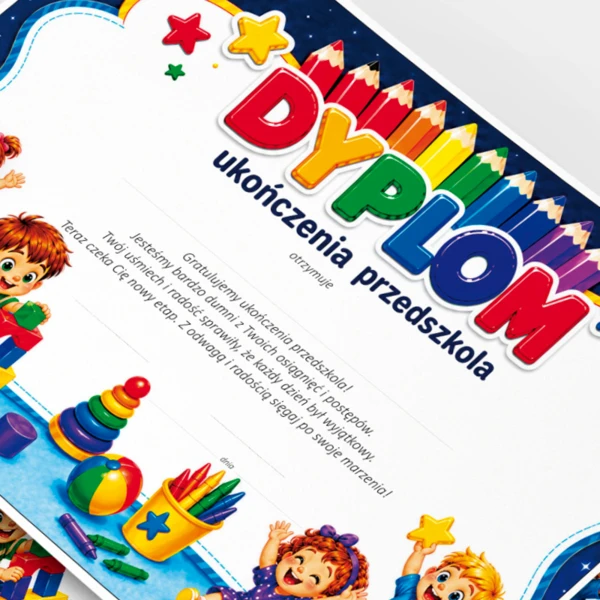 Dyplom Ukończenia Przedszkola