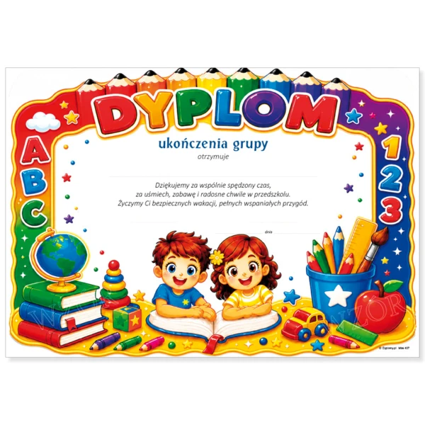 Dyplom Ukończenia Grupy