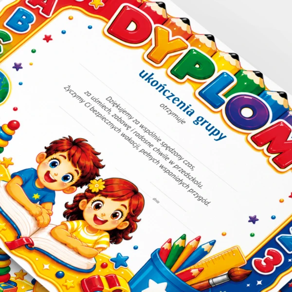 Dyplom Ukończenia Grupy