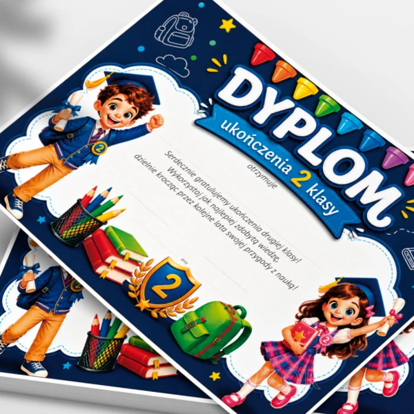 Dyplom Ukończenia Klasy Drugiej