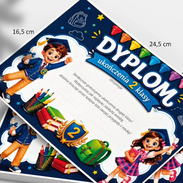 Dyplom Ukończenia Klasy Drugiej