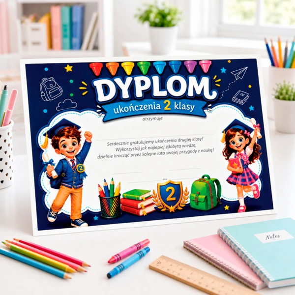 Dyplom Ukończenia Klasy Drugiej