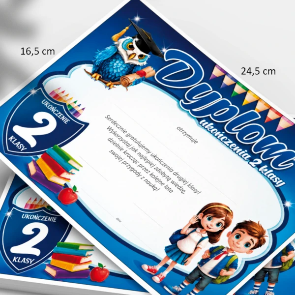 Dyplom Ukończenia Klasy Drugiej