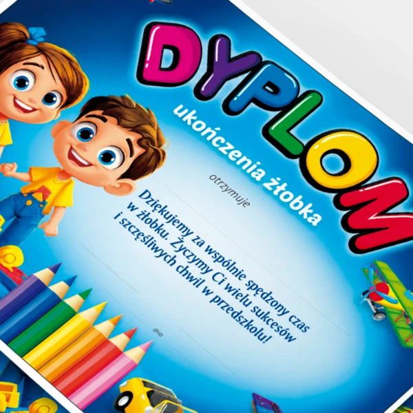 Dyplom Ukończenia Żłobka
