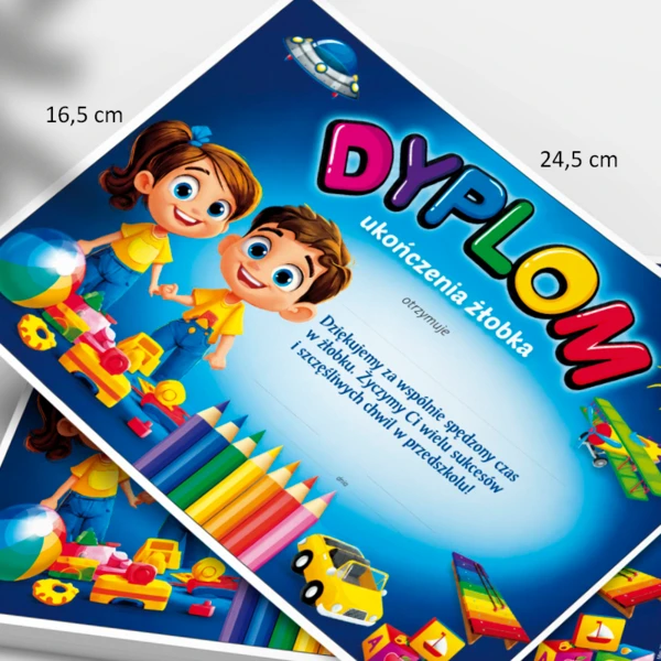 Dyplom Ukończenia Żłobka