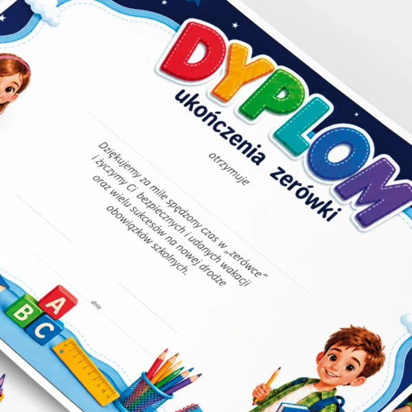 Dyplom Ukończenia Zerówki