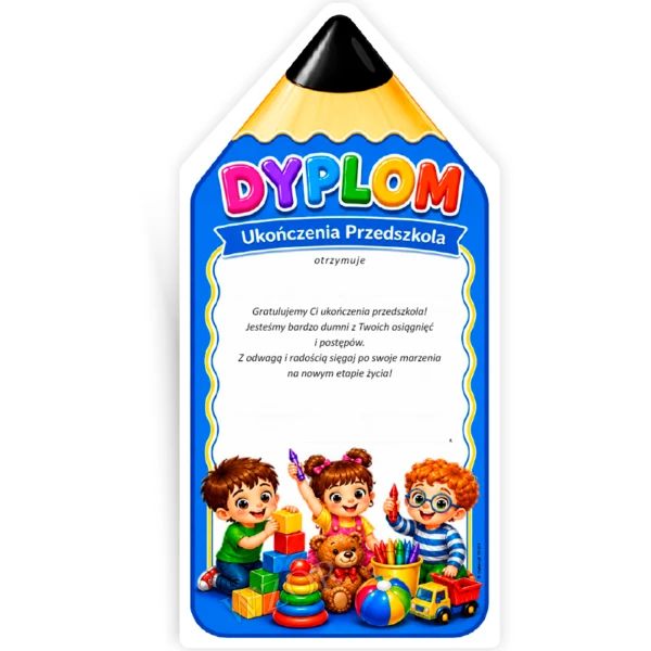 Dyplom Ukończenia Przedszkola