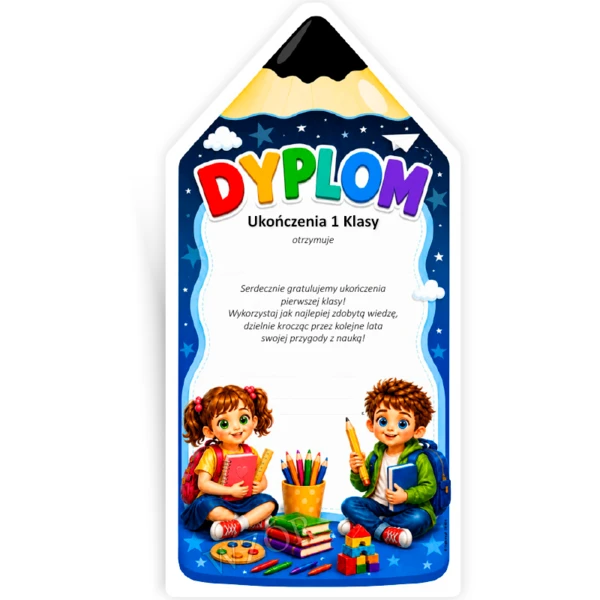 Dyplom Ukończenia 1 klasy