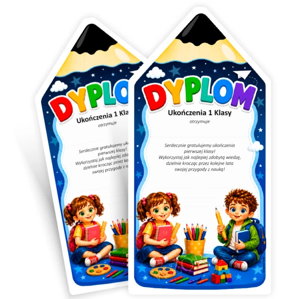 Dyplom Ukończenia 1 klasy