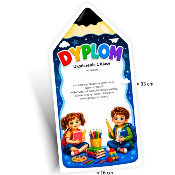 Dyplom Ukończenia 1 klasy
