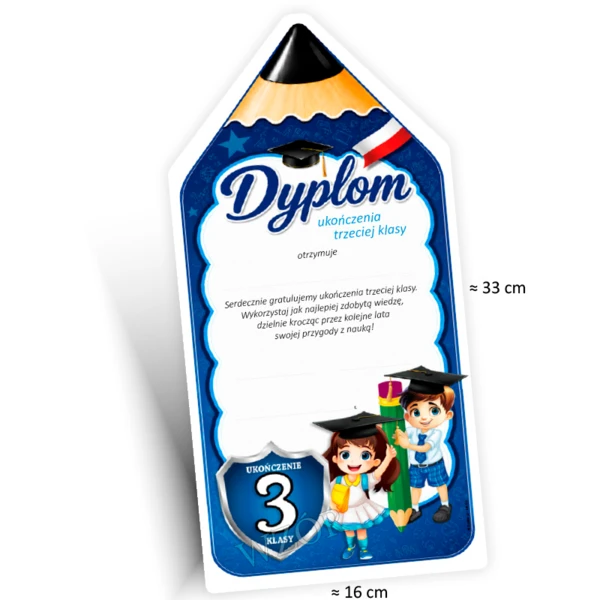 Dyplom Ukończenia 3 klasy