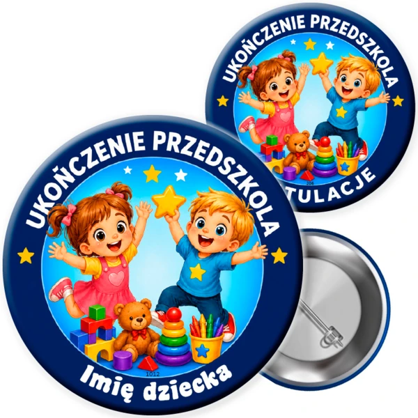 Przypinka Ukończenie Przedszkola