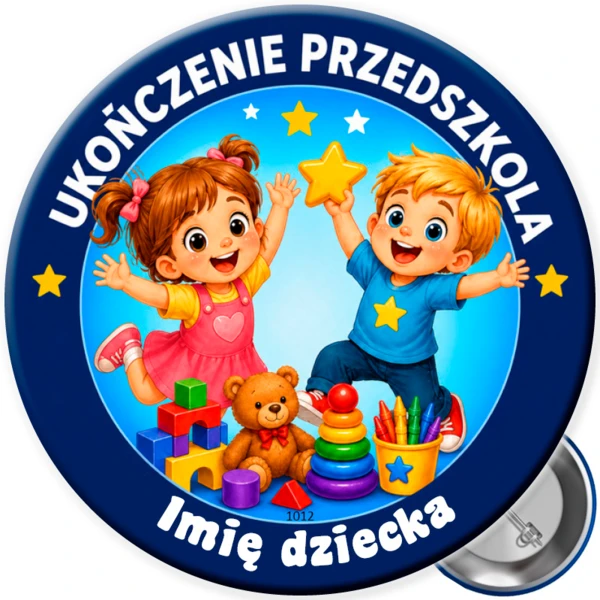 Przypinka Ukończenie Przedszkola