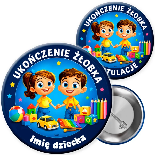 Przypinka Ukończenie Żłobka