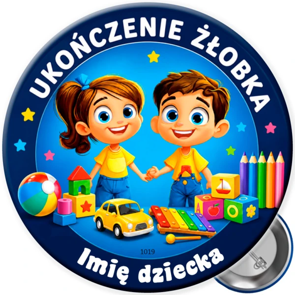 Przypinka Ukończenie Żłobka