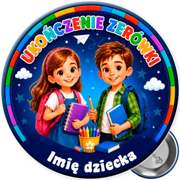 Przypinka Ukończenie Zerówki