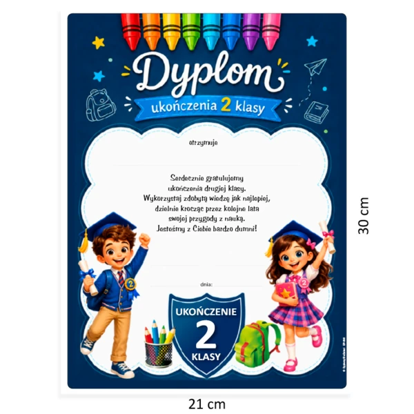 Prezent ukończenie 2 klasy (z Wesołym Ołowkiem)