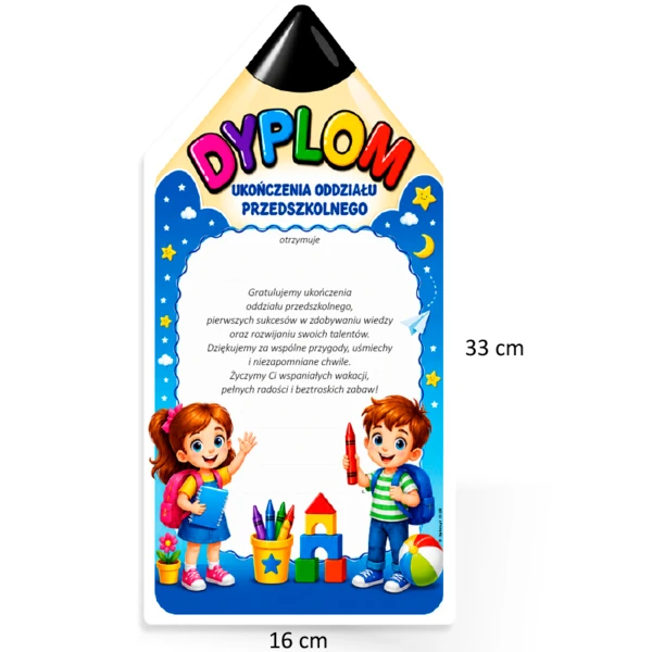 Prezent ukończenie oddziału (przypinka)