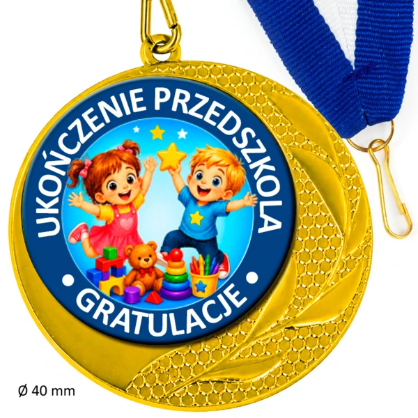 Prezent ukończenie przedszkola (medal)