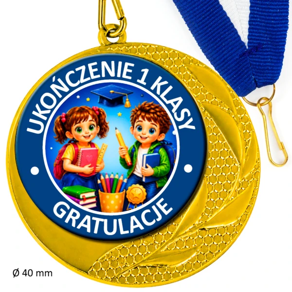 Prezent ukończenie 1 klasy (medal)