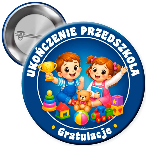 Przypinka Ukończenie Przedszkola