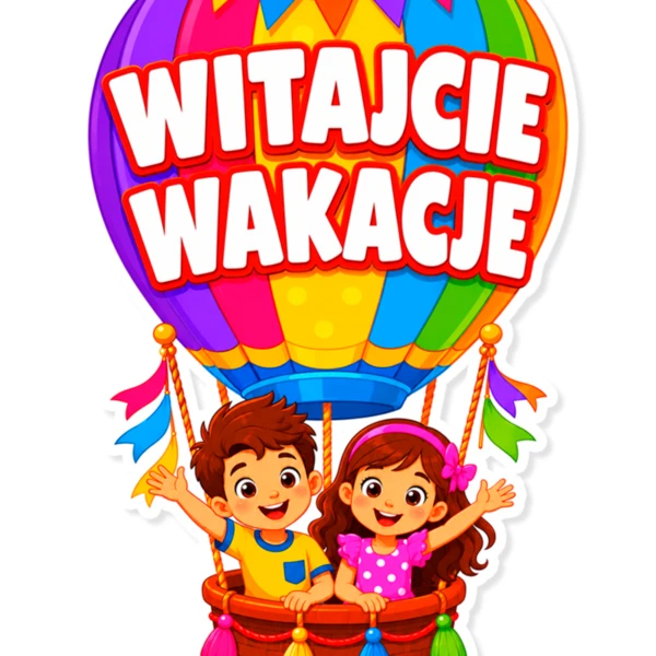 Dekoracje Przedszkolne Wakacje – Balon Witajcie Wakacje