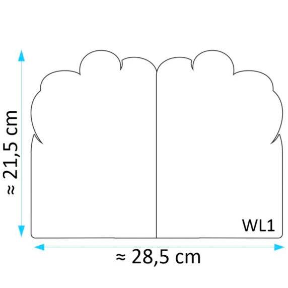 Zestaw Pasowanie na Przedszkolaka (Dyplom, Biret, Rożek Obfitości 60 cm, Zakładka)