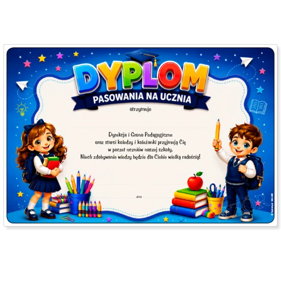 Dyplom Pasowania na Ucznia