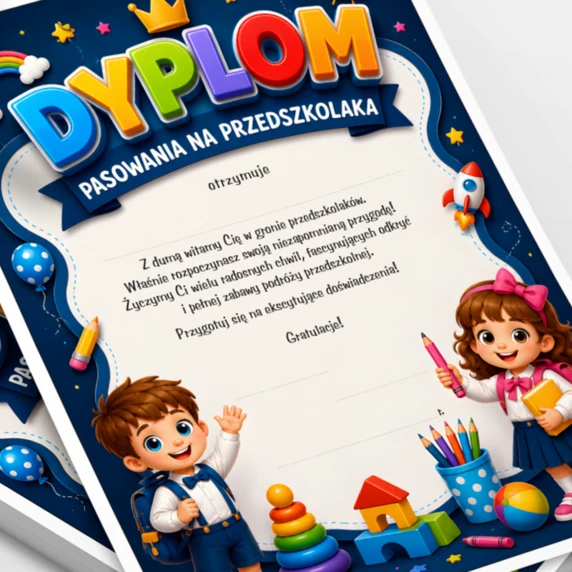 Dyplom Pasowania na Przedszkolaka