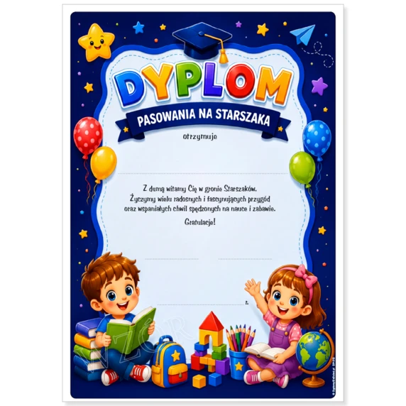 Dyplom Pasowania na Starszaka