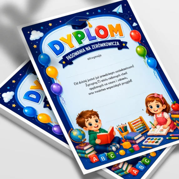 Dyplom Pasowania na Zerówkowicza