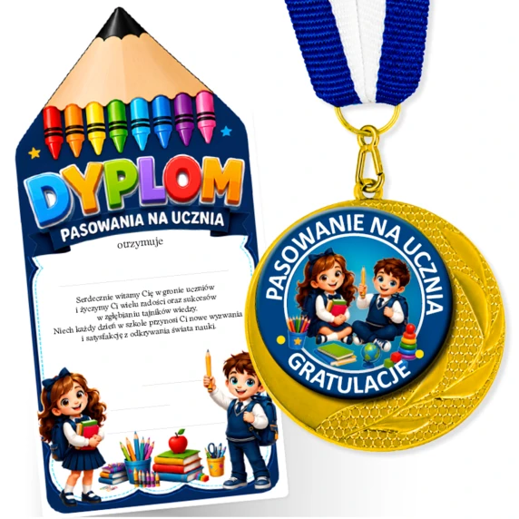 Medal z Dyplomem lub Bez – Pasowanie na Ucznia