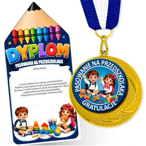 Medal z Dyplomem lub Bez – Pasowanie na Przedszkolaka